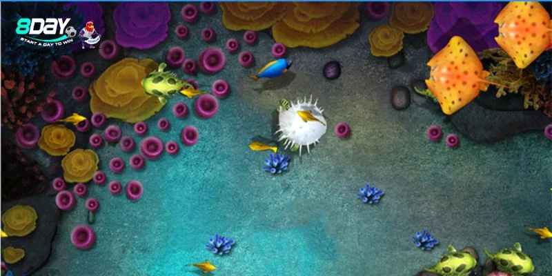 Bắn cá 3D 8DAY là sảnh chơi cực sôi động mà bet thủ không muốn bỏ lỡ.